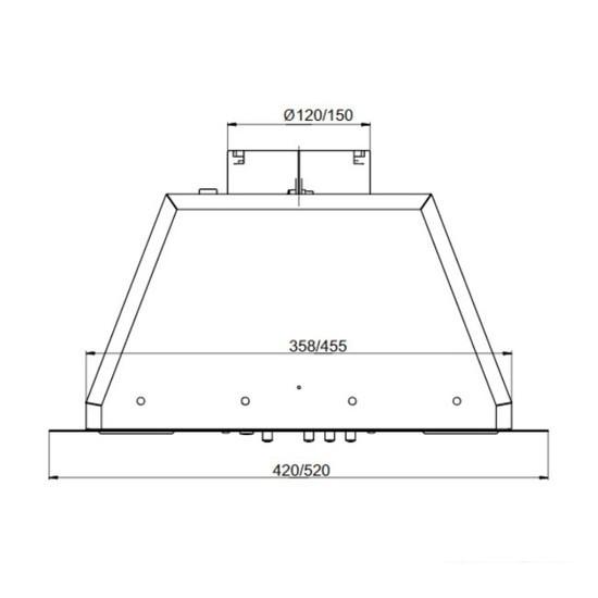 Кухонная вытяжка Elikor Box 42П-450 213846 (топленое молоко)- фото2