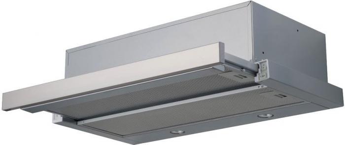 Кухонная вытяжка Akpo Light Eco Glass Twin 60 WK-7 Т-300 (нержавеющая сталь)- фото