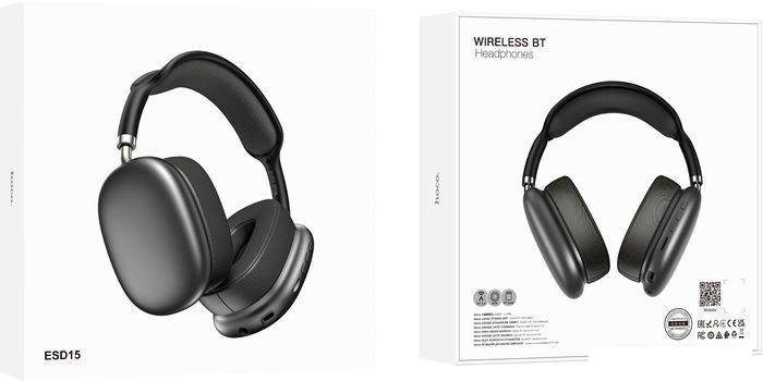 Наушники Hoco ESD15 (черный/серый)- фото4