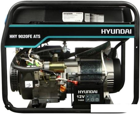 Бензиновый генератор Hyundai HHY 9020FE ATS- фото3