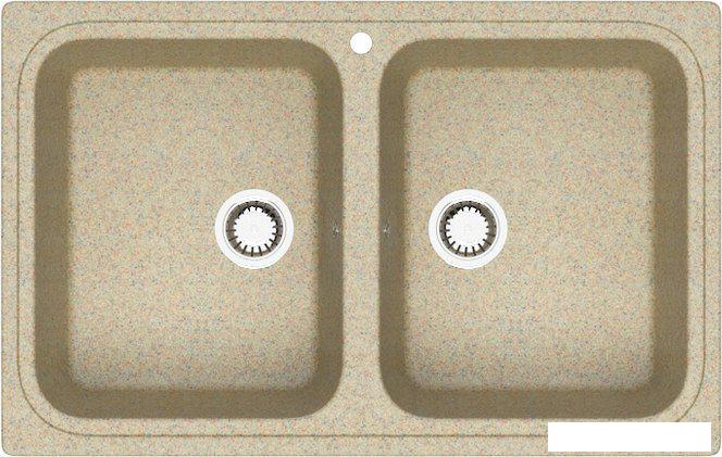 Кухонная мойка MARRBAXX 20/Q5 F020Q005 (песочный)- фото