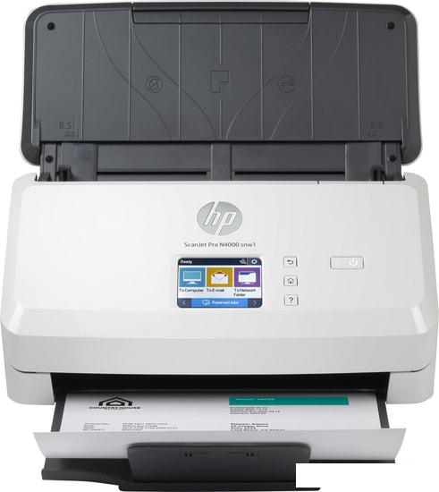 Сканер HP ScanJet Pro N4000 snw1 6FW08A- фото
