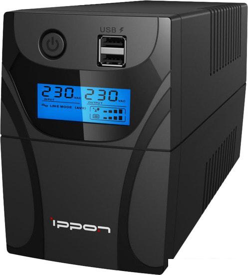 Источник бесперебойного питания IPPON Back Power Pro II 600- фото