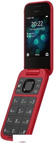 Кнопочный телефон Nokia 2660 (2022) TA-1469 Dual SIM (красный)- фото2