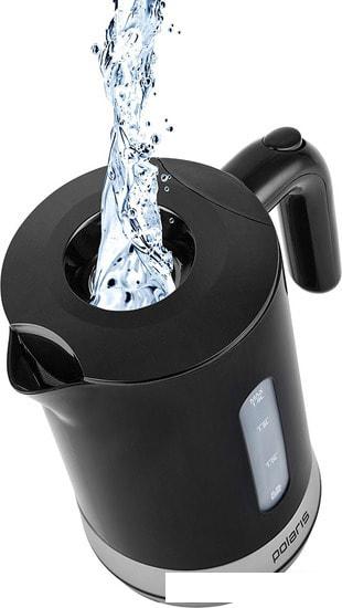 Электрочайник Polaris PWK 1803C Water Way Pro (черный)- фото2