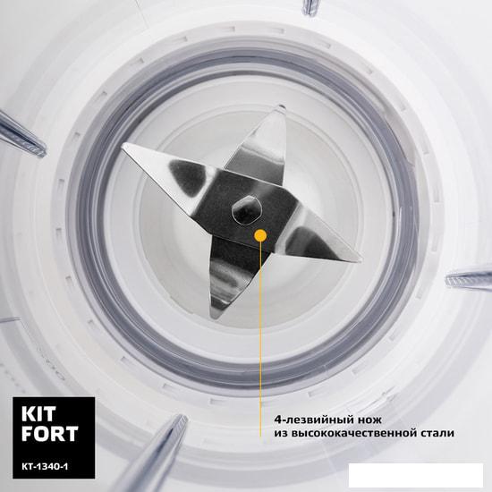 Стационарный блендер Kitfort KT-1340-1 (белый)- фото4