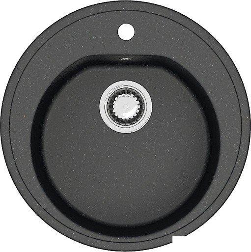 Кухонная мойка MARRBAXX Карельский камень 3/Q4 F003Q004 (черный)