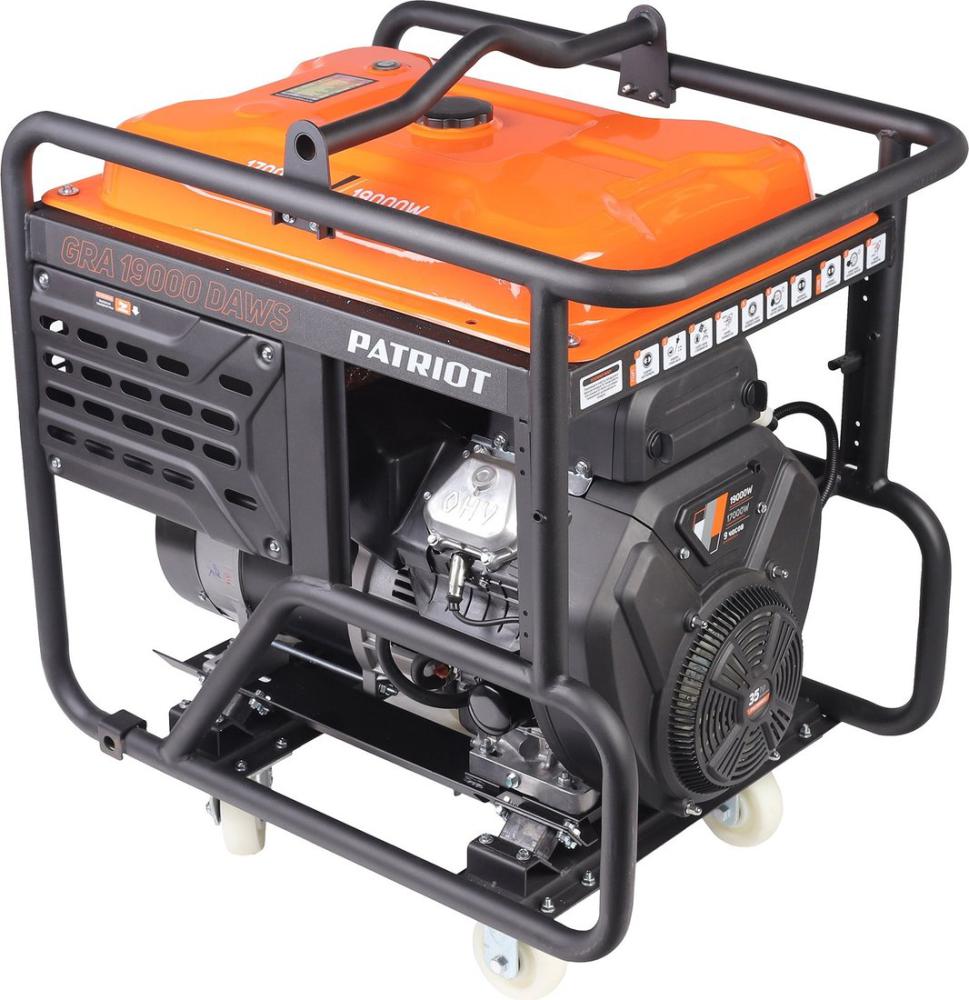 Бензиновый генератор Patriot GRA 19000 DAWS- фото4