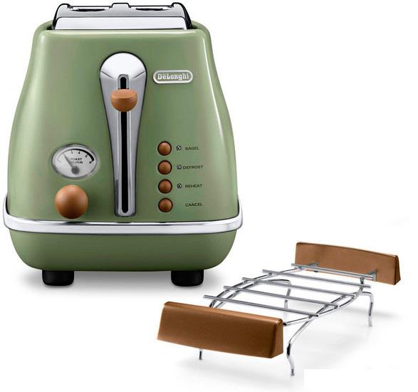 Тостер DeLonghi CTOV 2103.GR- фото2