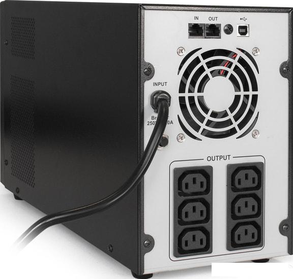 Источник бесперебойного питания ExeGate SpecialPro Smart LLB-3000.LCD.AVR.C13.RJ.USB- фото2