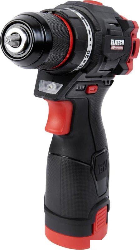 Дрель-шуруповерт ELITECH HD Professional CD 16L2 E2201.039.01 HD (с 2-мя АКБ, кейс)- фото4