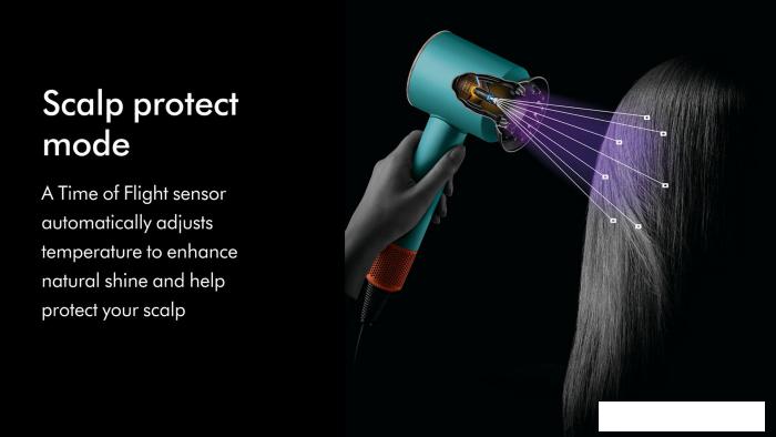 Фен Dyson HD16 Supersonic Nural (керамическая патина/топаз)- фото3