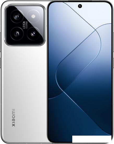 Смартфон Xiaomi 14 12GB/512GB международная версия (серебристо-белый)- фото