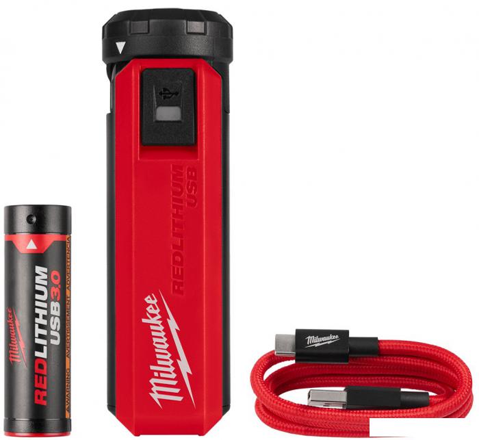 Внешний аккумулятор Milwaukee L4 PPS 3000mAh 4932493335 (красный)- фото