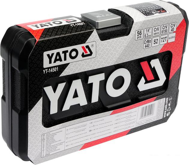 Универсальный набор инструментов Yato YT-14501 (56 предметов)- фото4