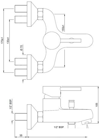 Смеситель Jaquar Florentine FLR-CHR-5119- фото2