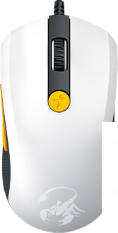 Игровая мышь Genius Scorpion M8-610 (белый/оранжевый)- фото