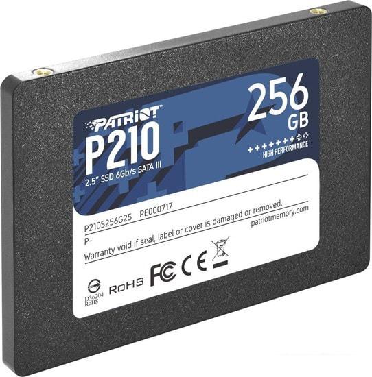 SSD Patriot P210 256GB P210S256G25- фото2