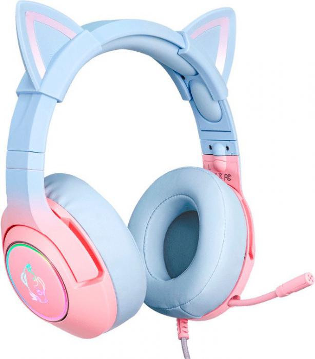Наушники Onikuma K9 7.1 (голубой/розовый)- фото2