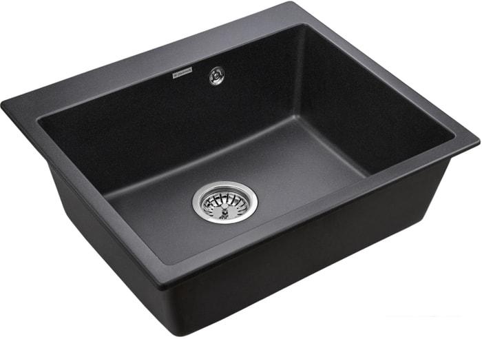 Кухонная мойка Paulmark Kante PM106052-BL- фото2