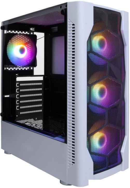 Корпус 1stPlayer DK D4 FRGB (белый)- фото