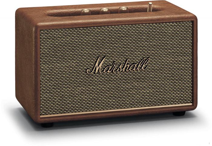Беспроводная колонка Marshall Acton III (коричневый)- фото3