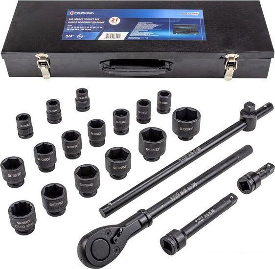 Универсальный набор инструментов FORSAGE F-6213-5MPB (21 предмет)- фото4