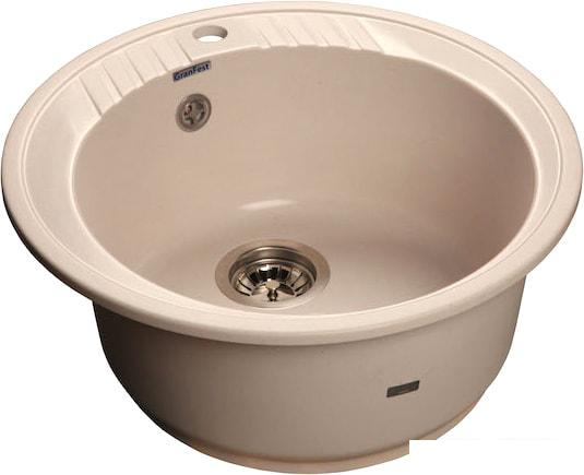 Кухонная мойка GranFest GF-R520 (белый)- фото