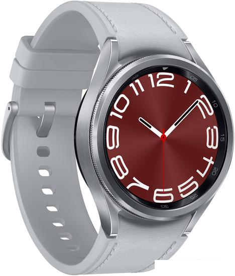 Умные часы Samsung Galaxy Watch6 Classic 43 мм (серебристый)- фото4