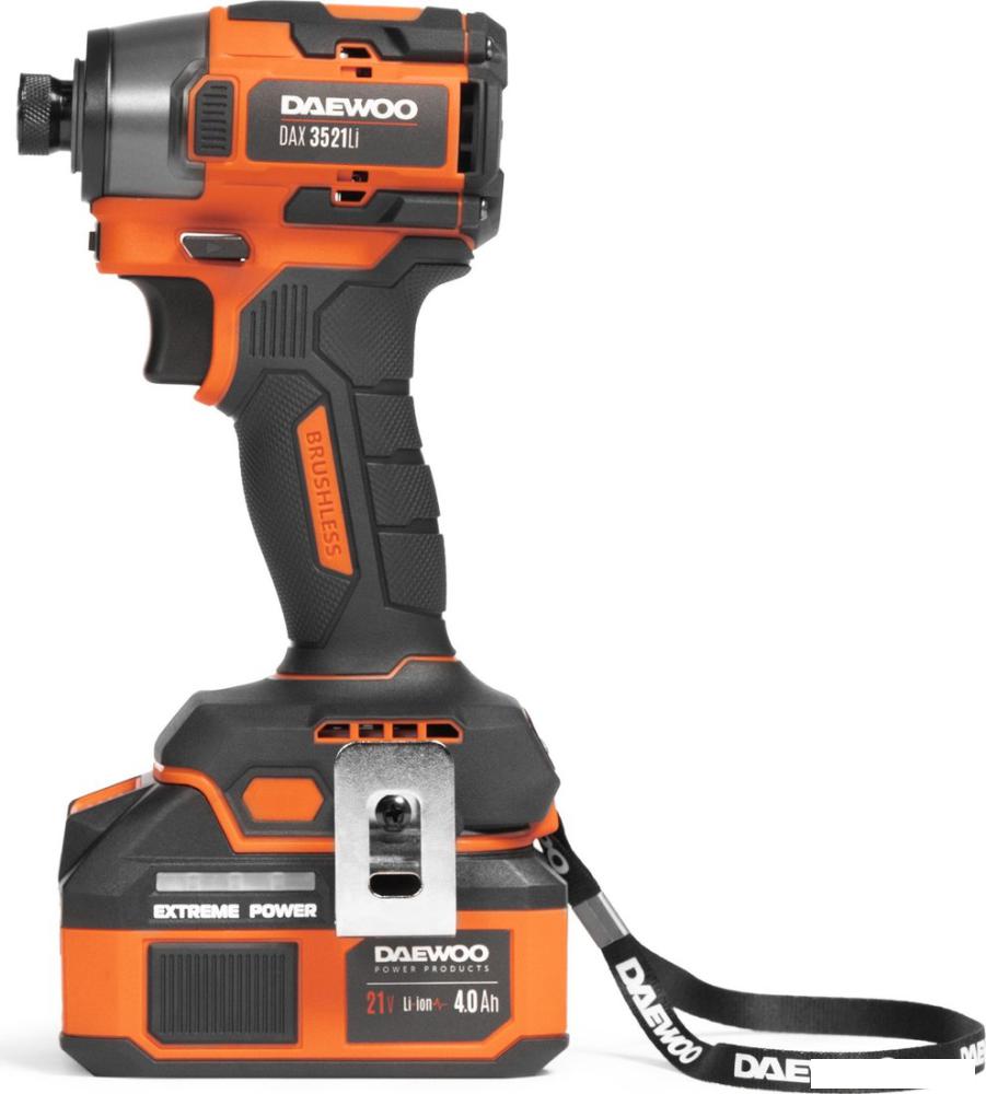 Винтоверт Daewoo Power DAX 3521Li SET (с 1-им АКБ, кейс)- фото4