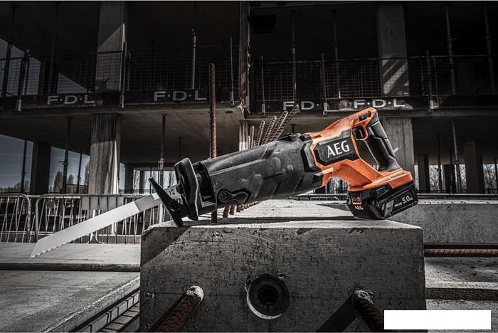 Сабельная пила AEG Powertools BUS 18BL2-0 4935478941 (без АКБ)- фото4
