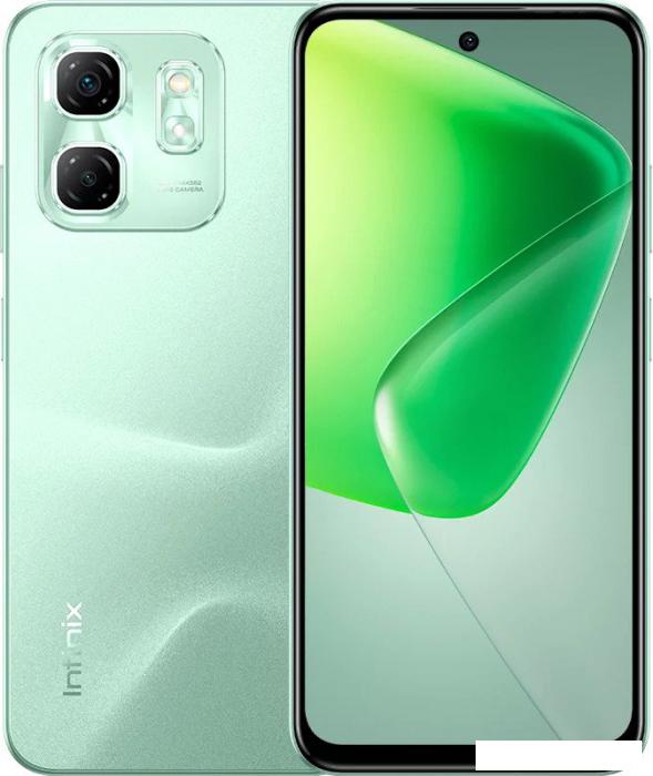 Смартфон Infinix Hot 50i X6531 6GB/128GB (зеленый шалфей)