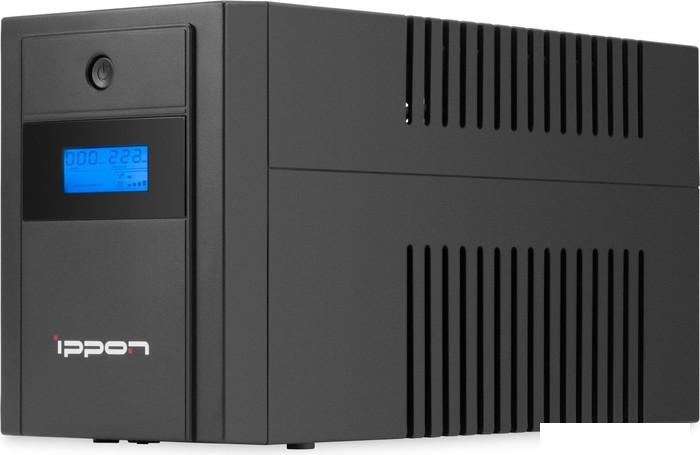 Источник бесперебойного питания IPPON Back Basic 1200 LCD Euro- фото2