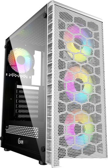 Корпус Powercase Mistral Z4C LED (белый)- фото