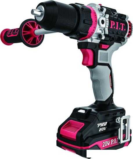 Ударная дрель-шуруповерт P.I.T. PSB20H-13D/1 (с 1-им АКБ, кейс)