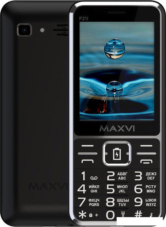 Телефон Maxvi P21i (черный)- фото