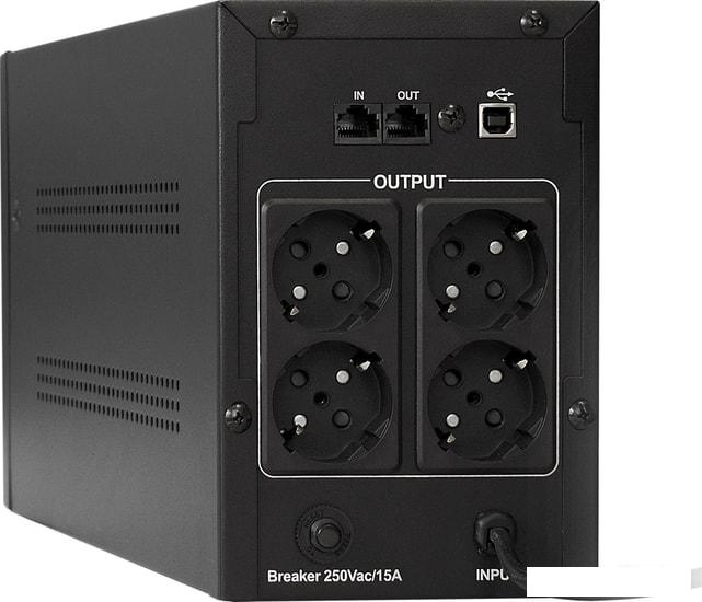 Источник бесперебойного питания ExeGate SpecialPro Smart LLB-2000.LCD.AVR.EURO.RJ.USB- фото2