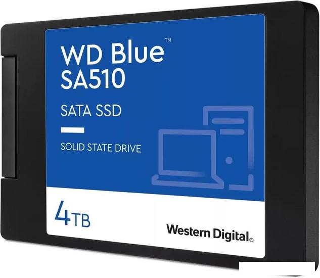 SSD WD Blue SA510 4TB WDS400T3B0A- фото2