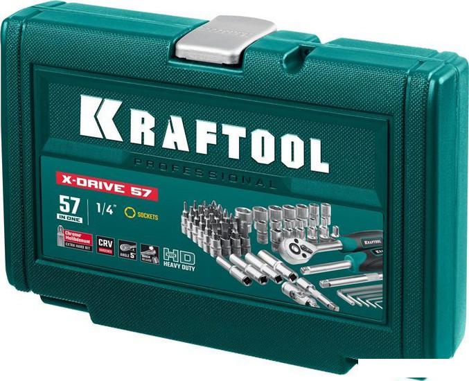 Универсальный набор инструментов KRAFTOOL 27885-H57 (57 предметов)- фото2