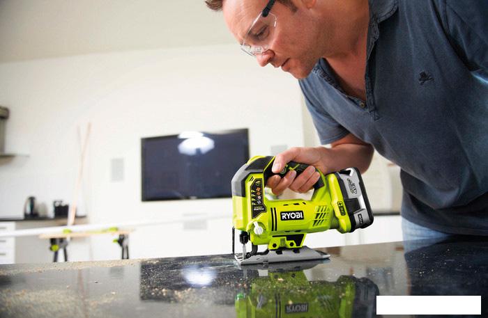 Электролобзик Ryobi R18JS-0- фото4