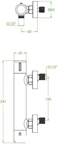 Смеситель Laveo Pretto BAO 74TD- фото2