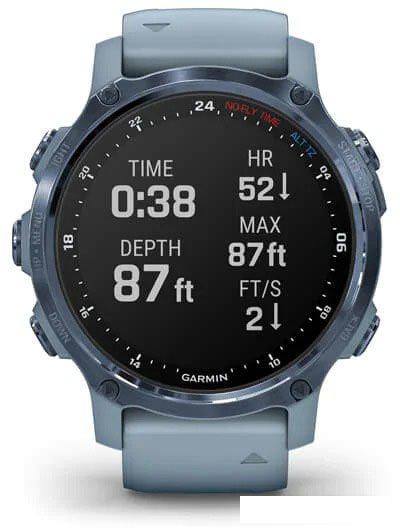 Умные часы Garmin Descent Mk2s (минеральный синий/морская волна)- фото3