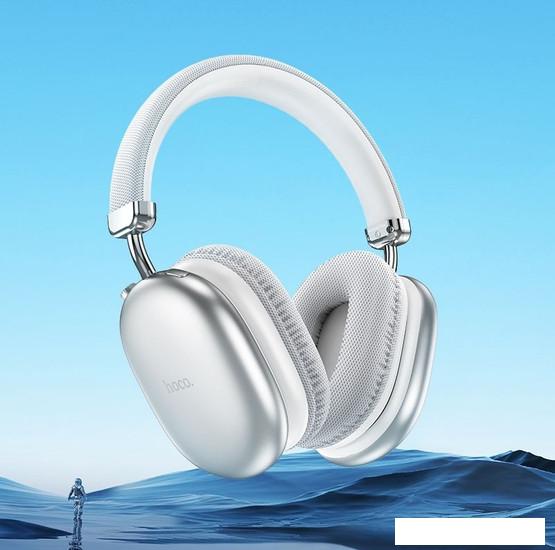 Наушники Hoco W35 Max (серебристый)- фото3
