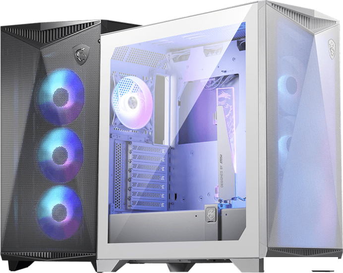 Корпус MSI MPG Gungnir 300R Airflow (черный)- фото2