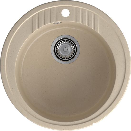 Кухонная мойка GranFest GF-R520 (кашемир)- фото