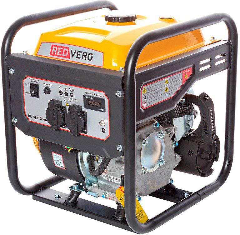 Бензиновый генератор RedVerg RD-IG3300H-O- фото
