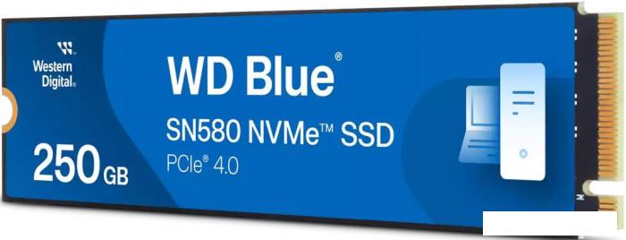 SSD WD Blue SN580 250GB WDS250G3B0E- фото2