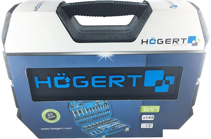 Универсальный набор инструментов Hogert Technik HT1R440 (144 предмета)- фото4