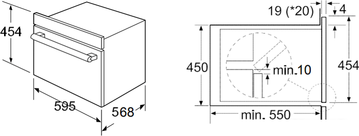 Духовой шкаф MAUNFELD MCMO.44.9GB- фото3
