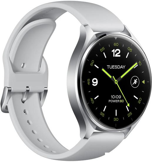 Умные часы Xiaomi Watch 2 M2320W1 (серебристый/серый, международная версия)- фото2